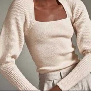 COS• Square Neck Sweater